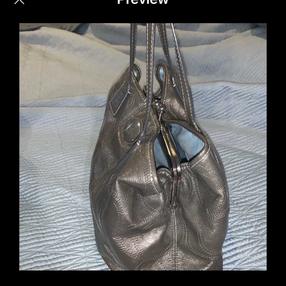 Designer Coach purse - Picture 7 of 8